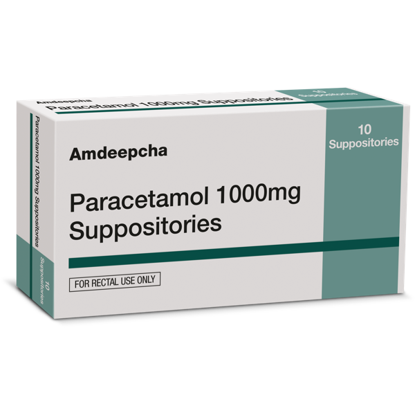 Product thumbnail for Paracetamol Suppositories